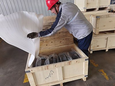 DRS drive wheel block packing and deliver
