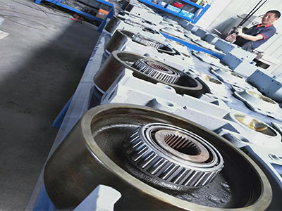 DRS wheel block processing 