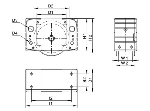 Wheel Block System design drawing